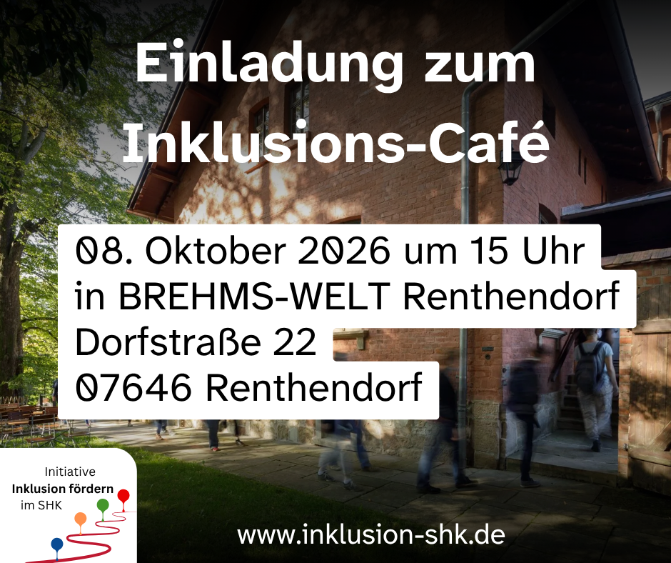 Inklusions-Café im Oktober